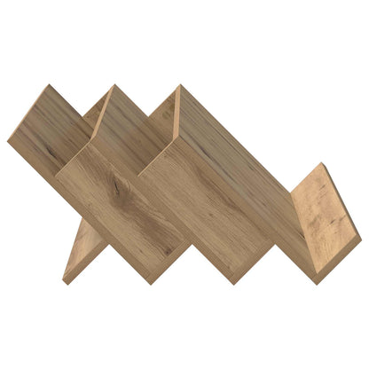 vidaXL Magazine Rack Artisan Oak 65 x 53 x 28.5 cm Engineered Wood