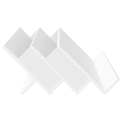 vidaXL Magazine Rack White 90 x 53 x 28.5 cm Engineered Wood