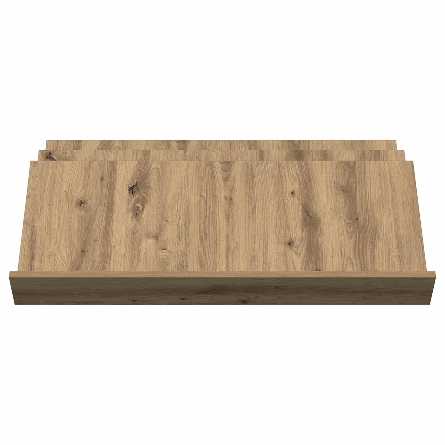 vidaXL Magazine Rack Artisan Oak 90 x 53 x 28.5 cm Engineered Wood