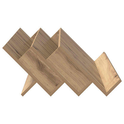 vidaXL Magazine Rack Artisan Oak 90 x 53 x 28.5 cm Engineered Wood