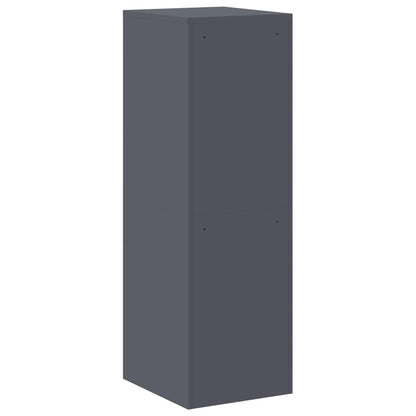 vidaXL File Cabinet Anthracite 44 x 50 x 139 cm Cold-Rolled Steel