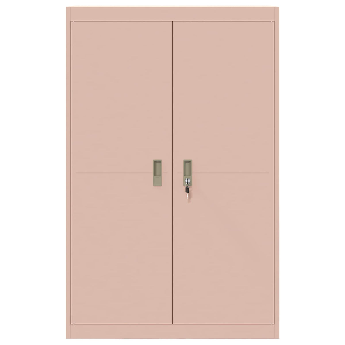 vidaXL Storage Cabinet Pink 90 x 40 x 140 cm Steel