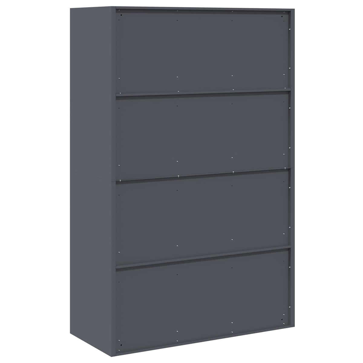 vidaXL Storage Cabinet Anthracite 90 x 40 x 140 cm Steel