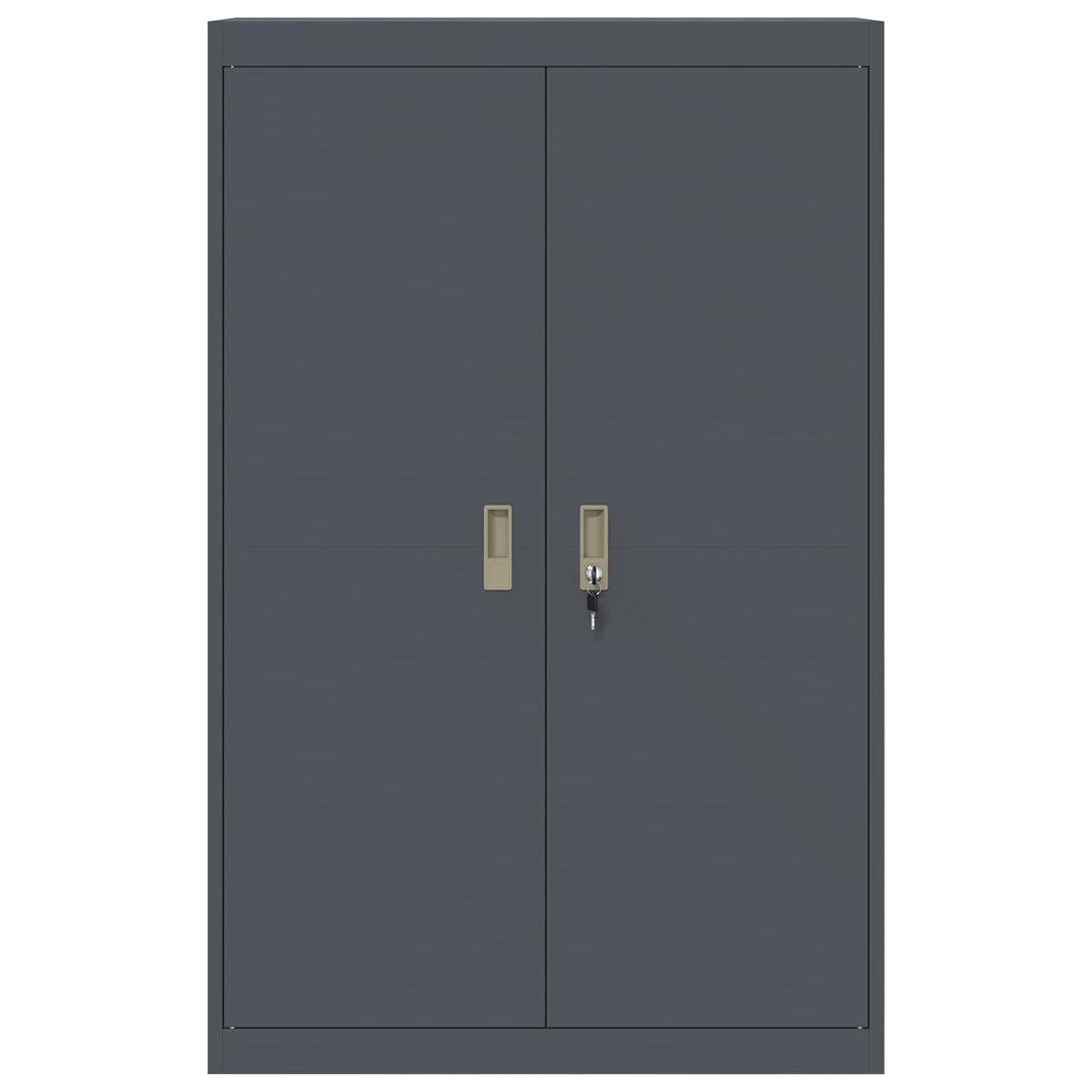 vidaXL Storage Cabinet Anthracite 90 x 40 x 140 cm Steel