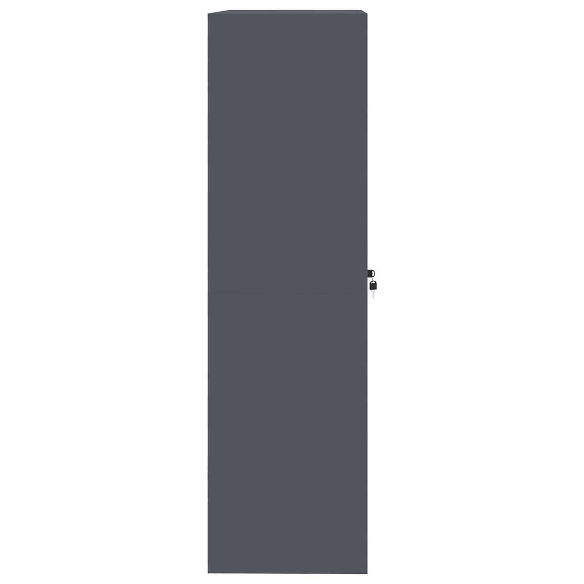 vidaXL Storage Cabinet Anthracite 90 x 40 x 140 cm Steel