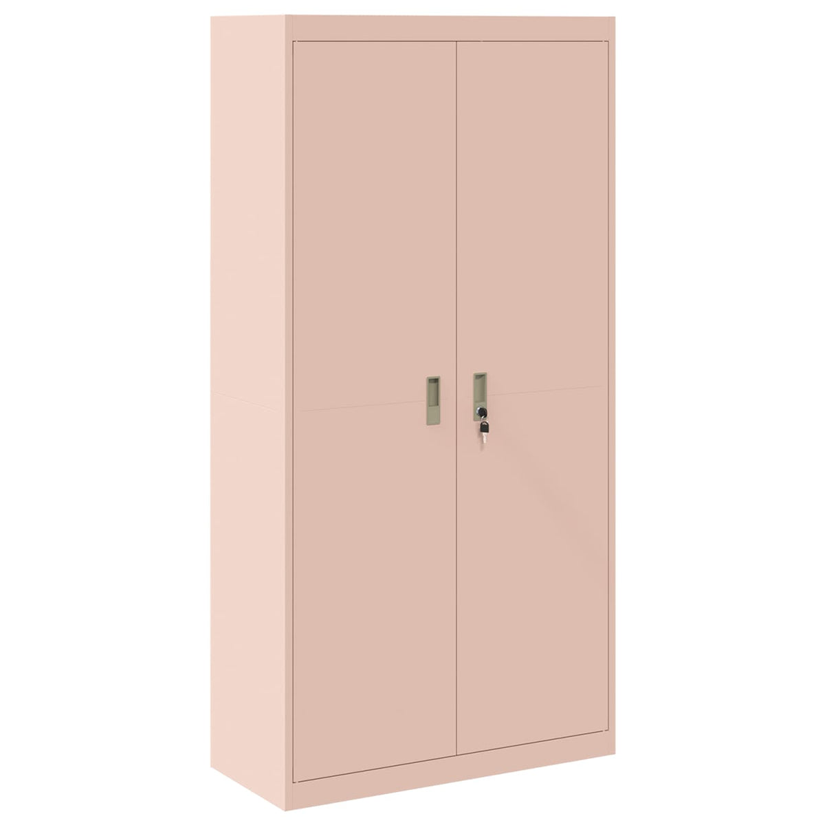 vidaXL Storage Cabinet Pink 90 x 40 x 180 cm Steel
