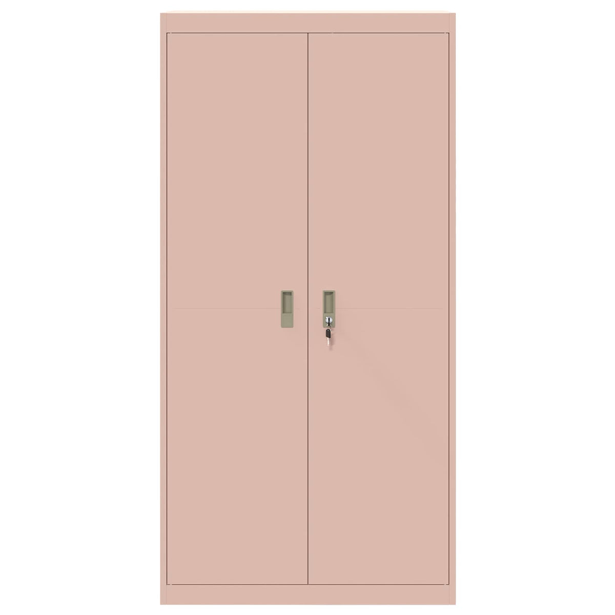 vidaXL Storage Cabinet Pink 90 x 40 x 180 cm Steel