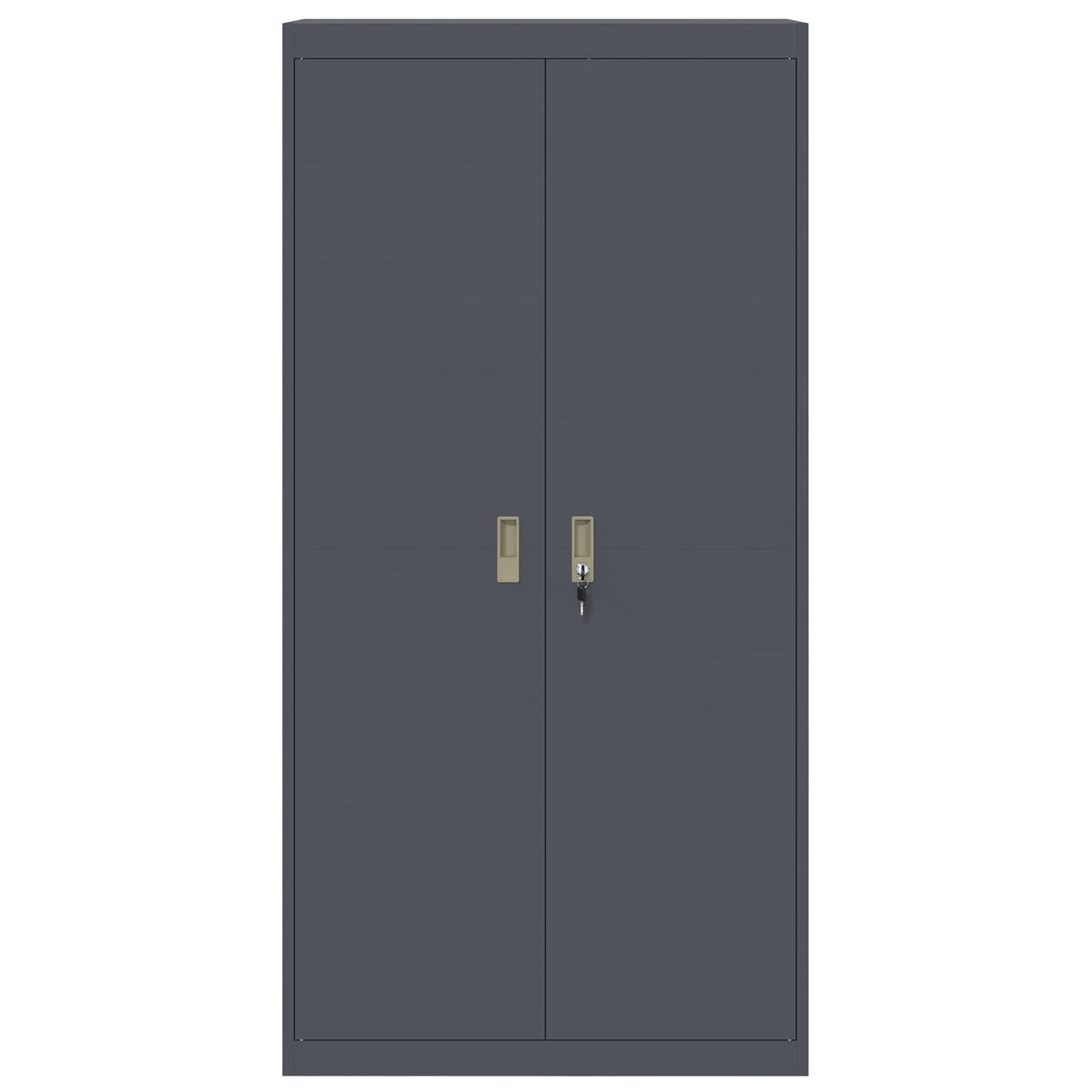 vidaXL Storage Cabinet Anthracite 90 x 40 x 180 cm Steel
