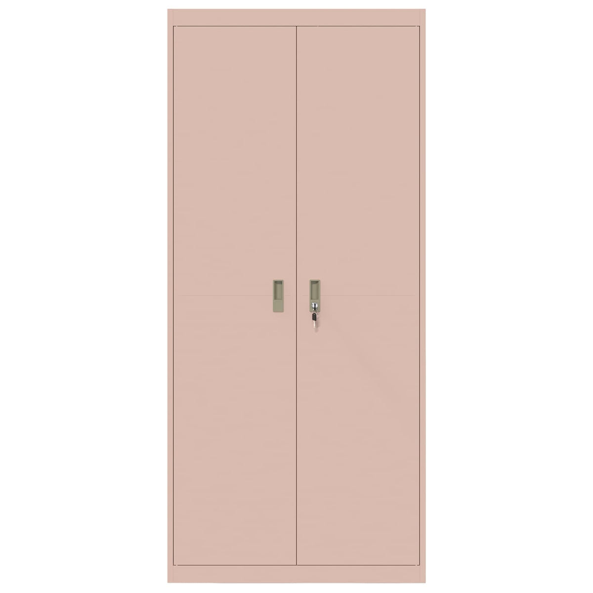 vidaXL Storage Cabinet Pink 90 x 40 x 200 cm Steel