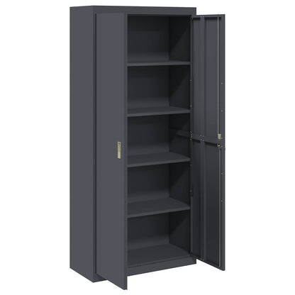 vidaXL Storage Cabinet Anthracite 90 x 40 x 200 cm Steel