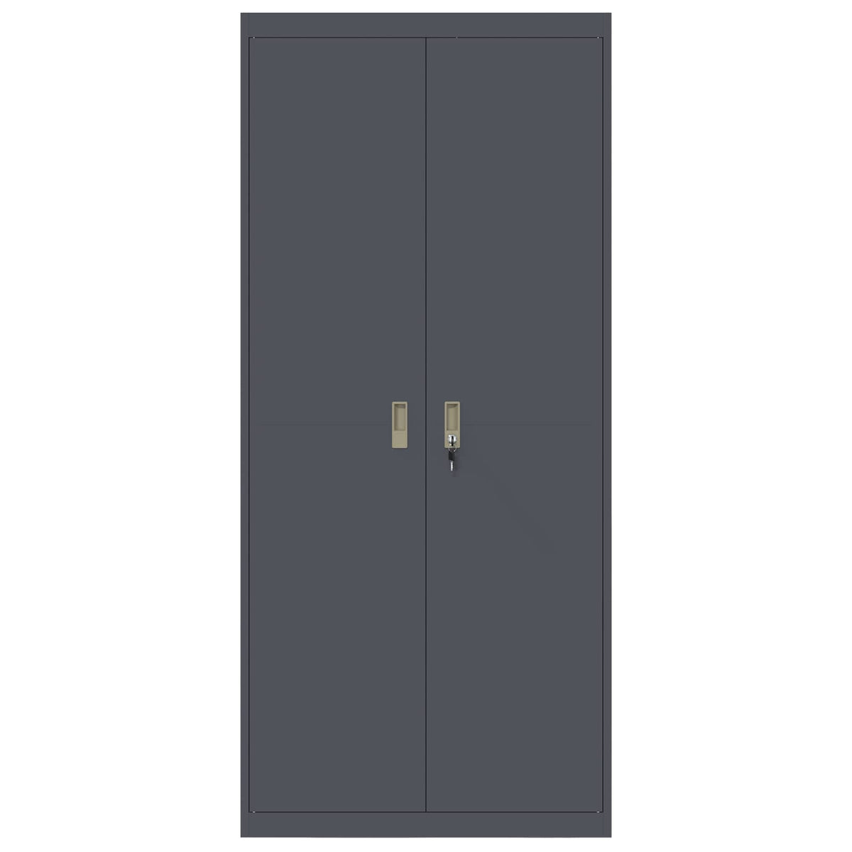 vidaXL Storage Cabinet Anthracite 90 x 40 x 200 cm Steel