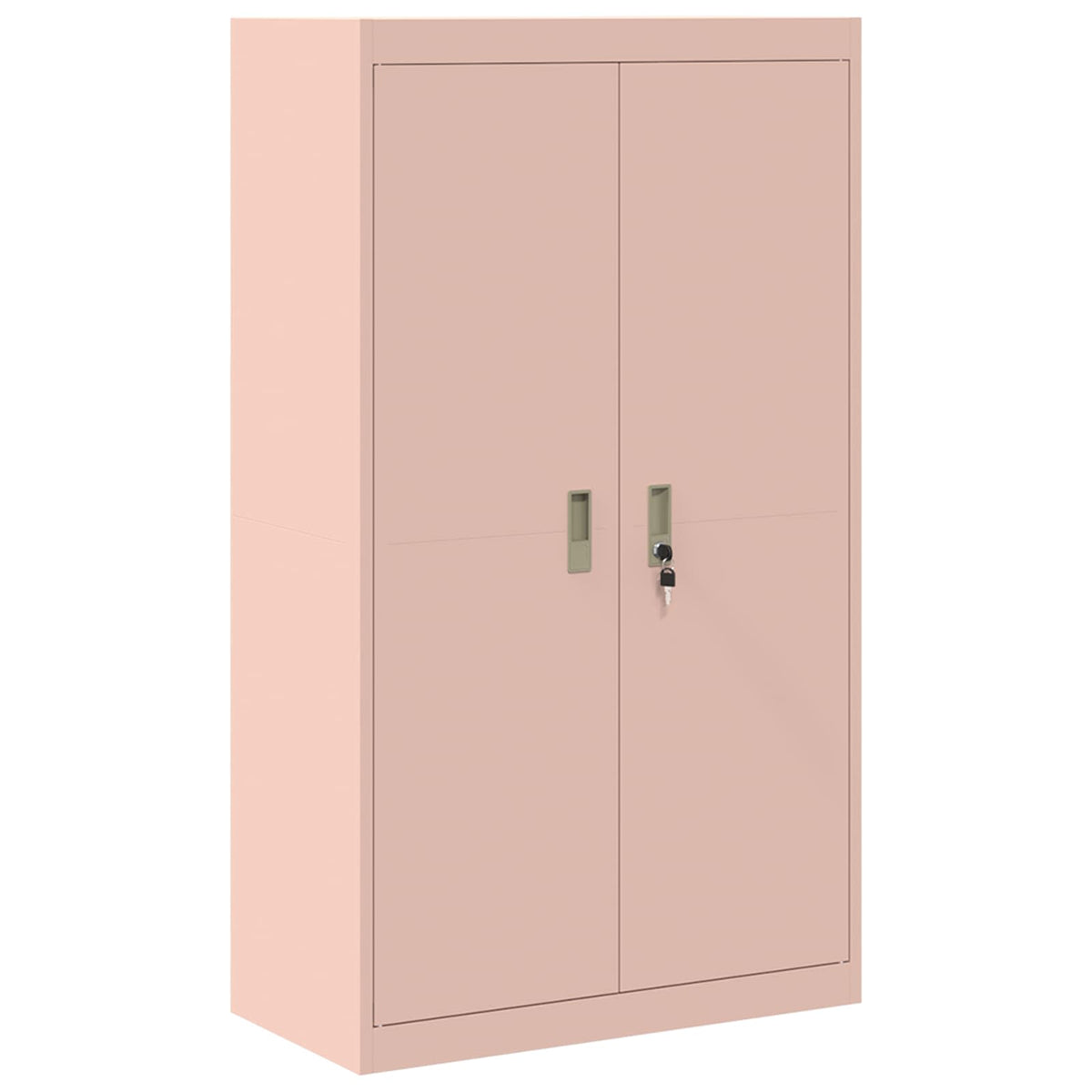 vidaXL Storage Cabinet Pink 80 x 40 x140 cm Steel