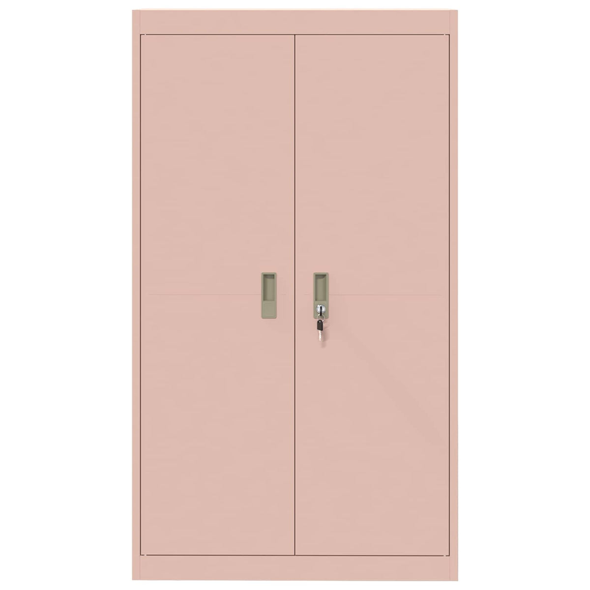 vidaXL Storage Cabinet Pink 80 x 40 x140 cm Steel