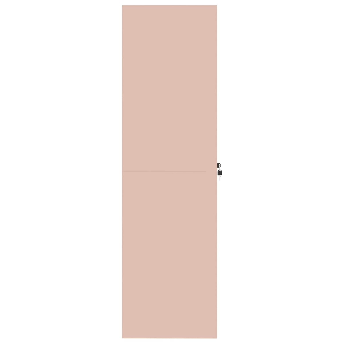 vidaXL Storage Cabinet Pink 80 x 40 x140 cm Steel