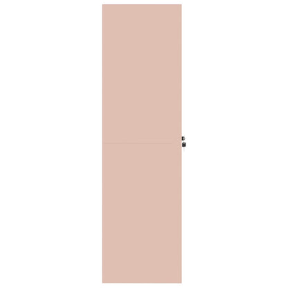 vidaXL Storage Cabinet Pink 80 x 40 x140 cm Steel