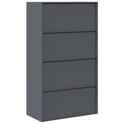 vidaXL Storage Cabinet Anthracite 80 x 40 x140 cm Steel