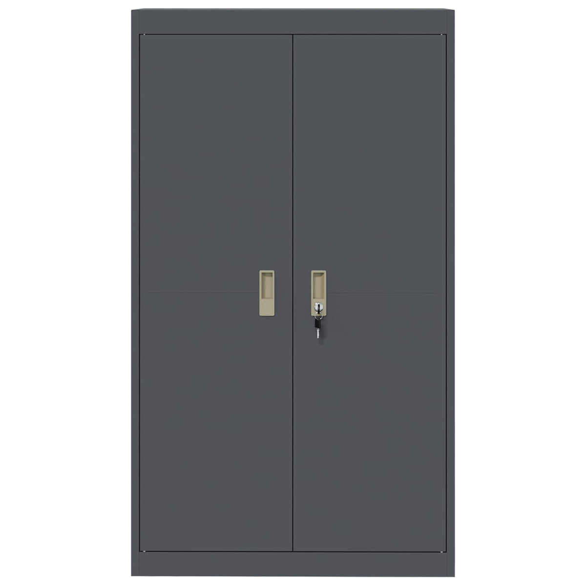 vidaXL Storage Cabinet Anthracite 80 x 40 x140 cm Steel