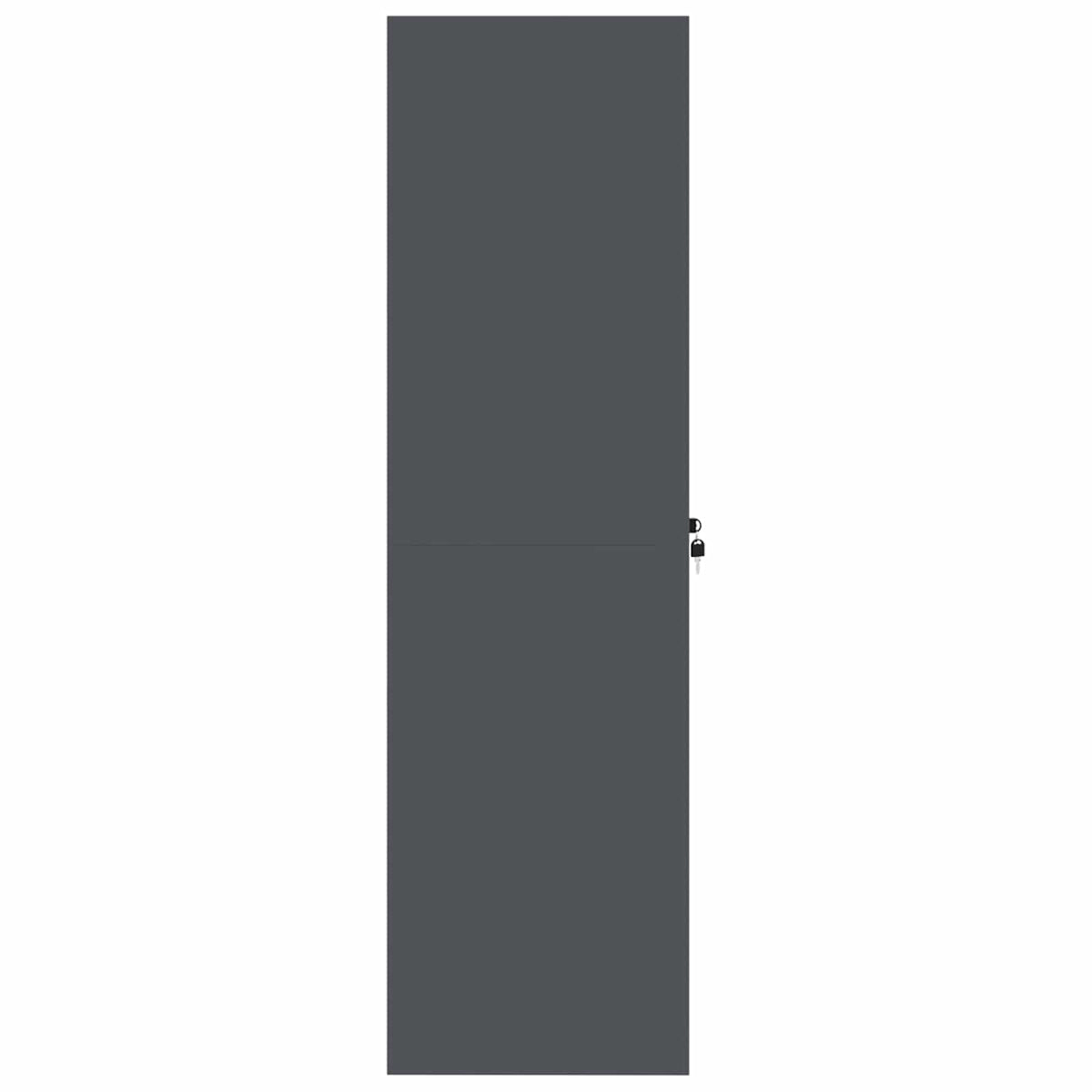 vidaXL Storage Cabinet Anthracite 80 x 40 x140 cm Steel