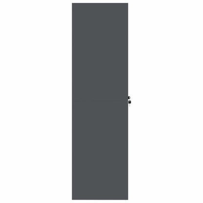 vidaXL Storage Cabinet Anthracite 80 x 40 x140 cm Steel