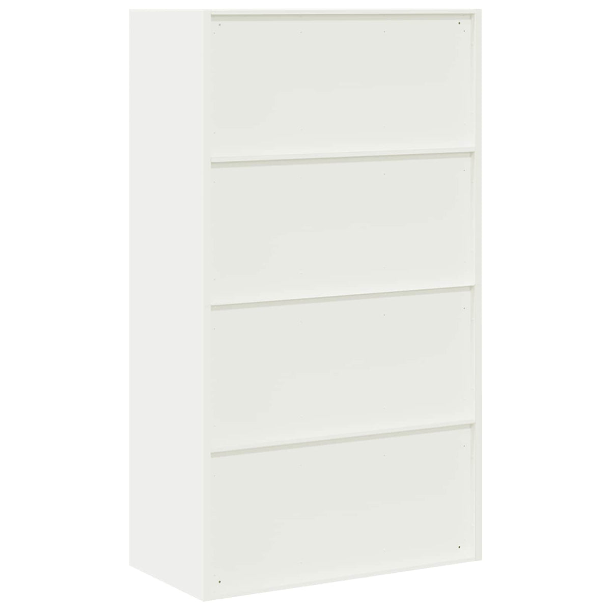vidaXL Storage Cabinet White 80 x 40 x140 cm Steel
