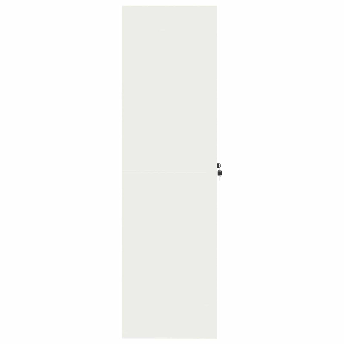 vidaXL Storage Cabinet White 80 x 40 x140 cm Steel