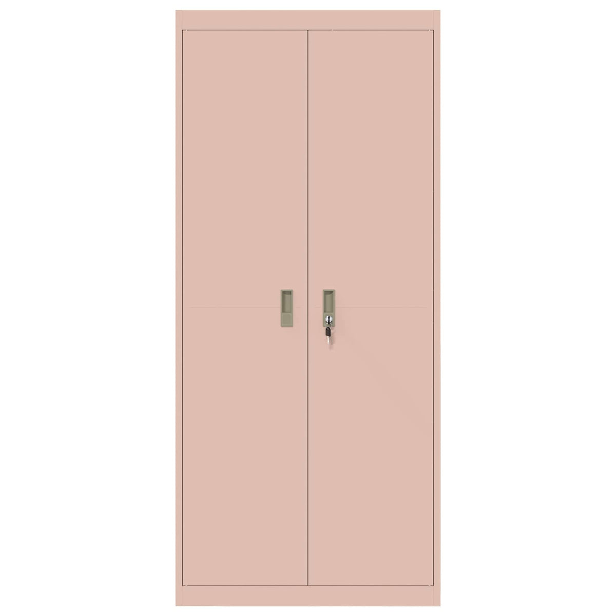 vidaXL Storage Cabinet Pink 80 x 40 x180 cm Steel