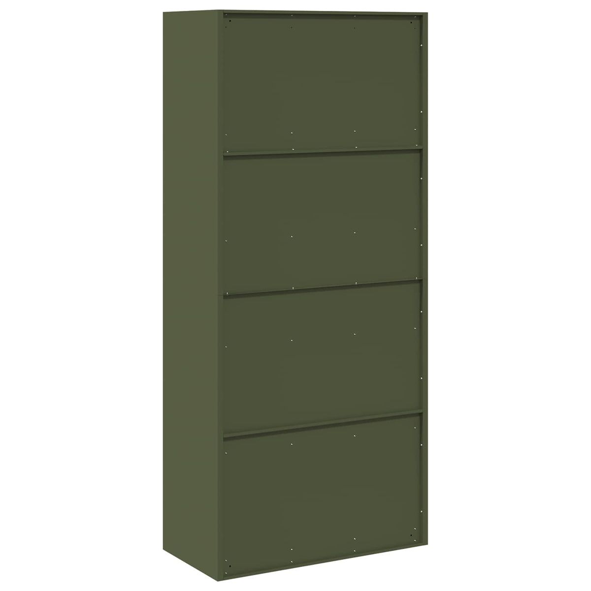 vidaXL Storage Cabinet Olive Green 80 x 40 x180 cm Steel
