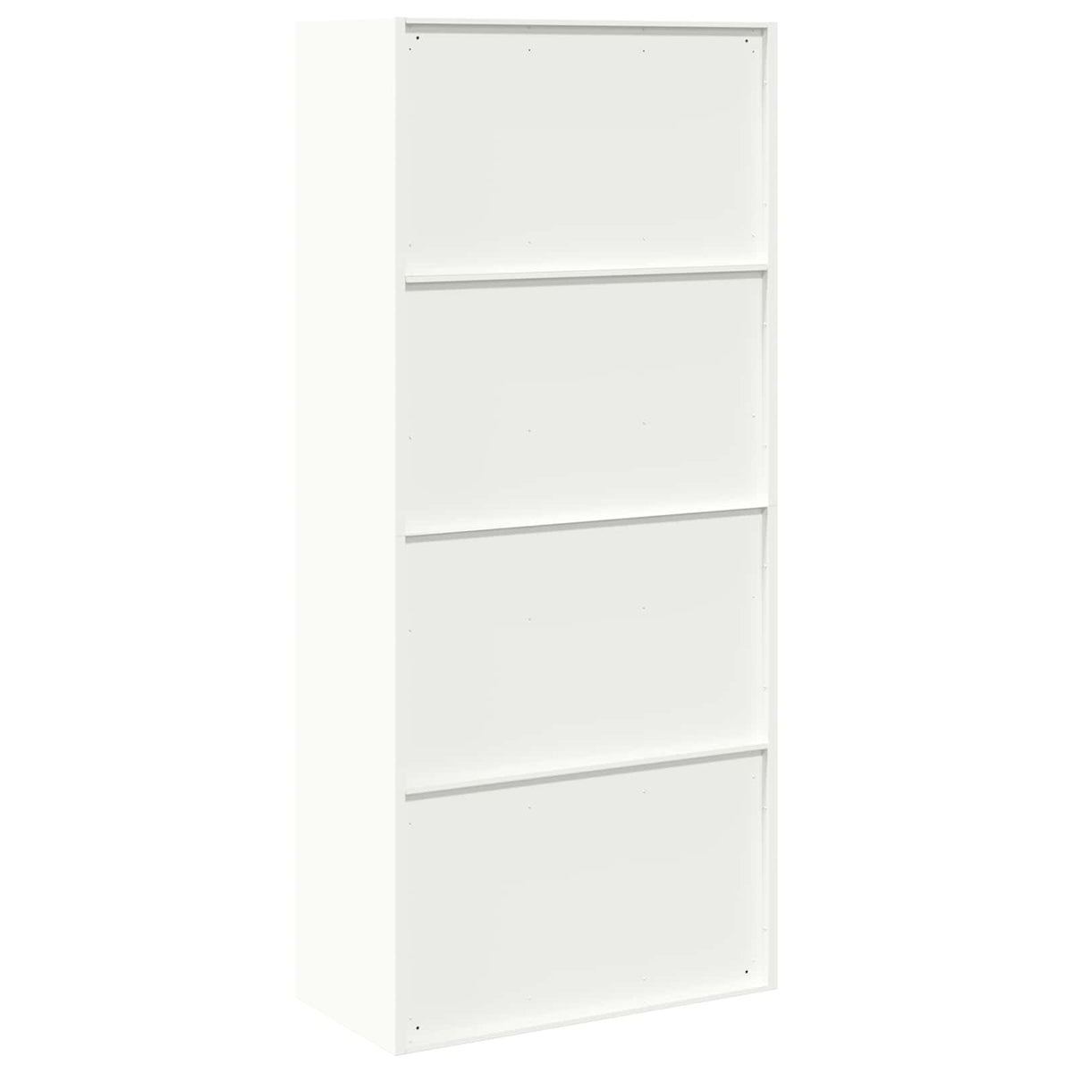 vidaXL Storage Cabinet White 80 x 40 x180 cm Steel