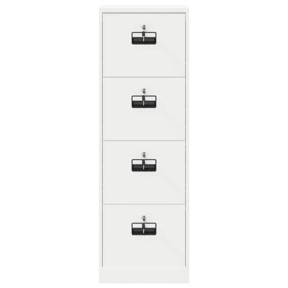 vidaXL Storage Cabinet 2 pcs Black 80 x 40 x200 cm Cold-Rolled Steel