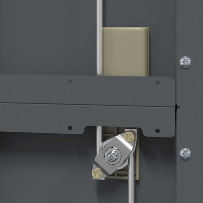 vidaXL Storage Cabinet Anthracite 60 x 40 x180 cm Steel
