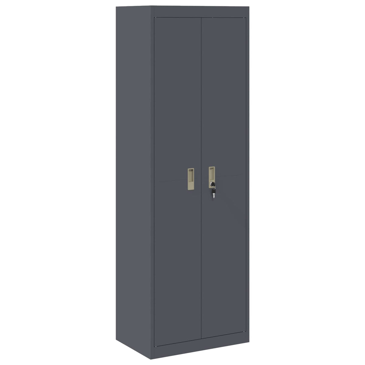 vidaXL Storage Cabinet Anthracite 60 x 40 x180 cm Steel
