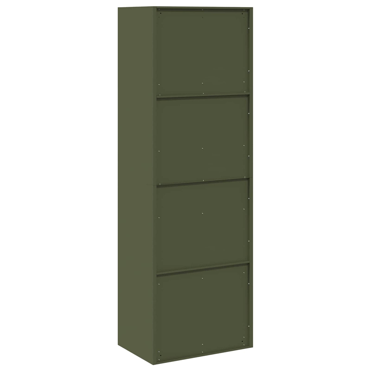 vidaXL Storage Cabinet Olive Green 60 x 40 x180 cm Steel
