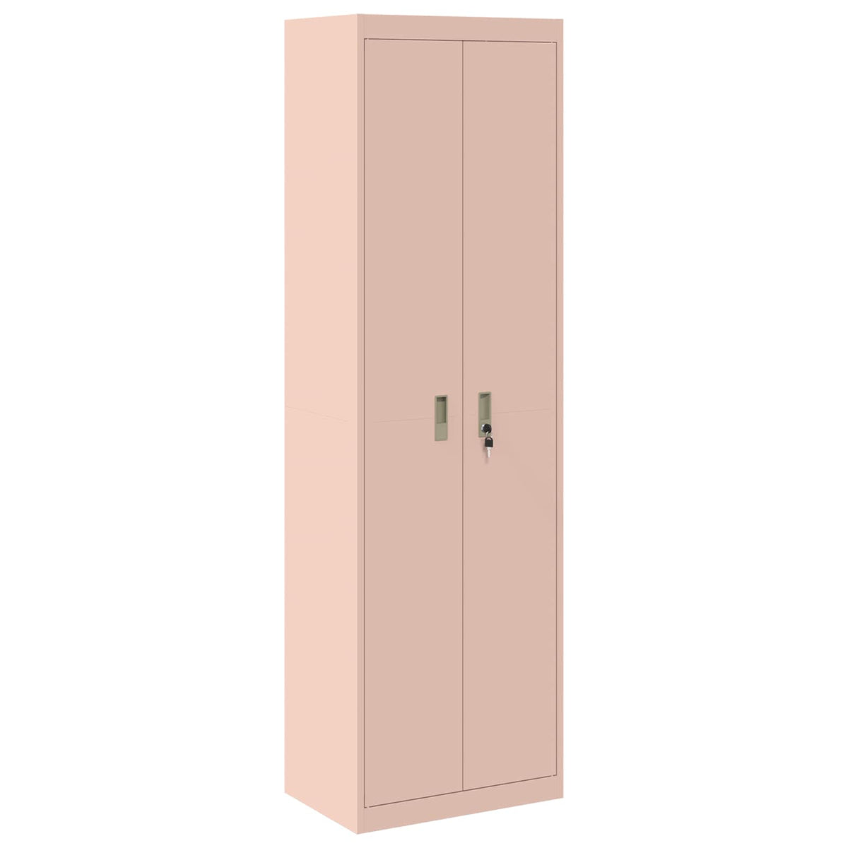 vidaXL Storage Cabinet Pink 60 x 40 x200 cm Steel