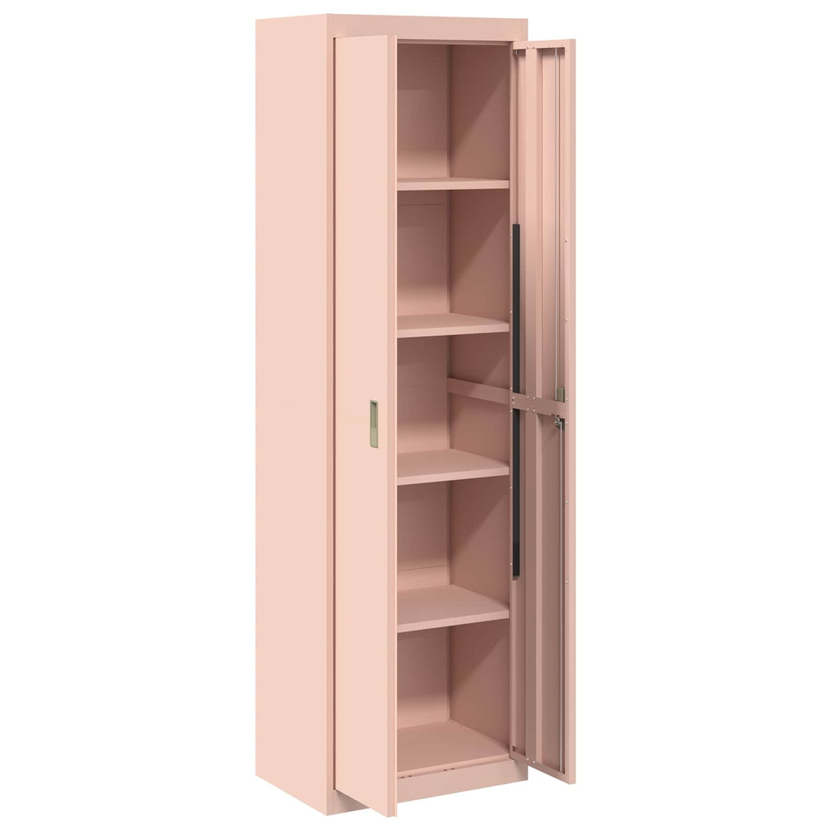 vidaXL Storage Cabinet Pink 60 x 40 x200 cm Steel