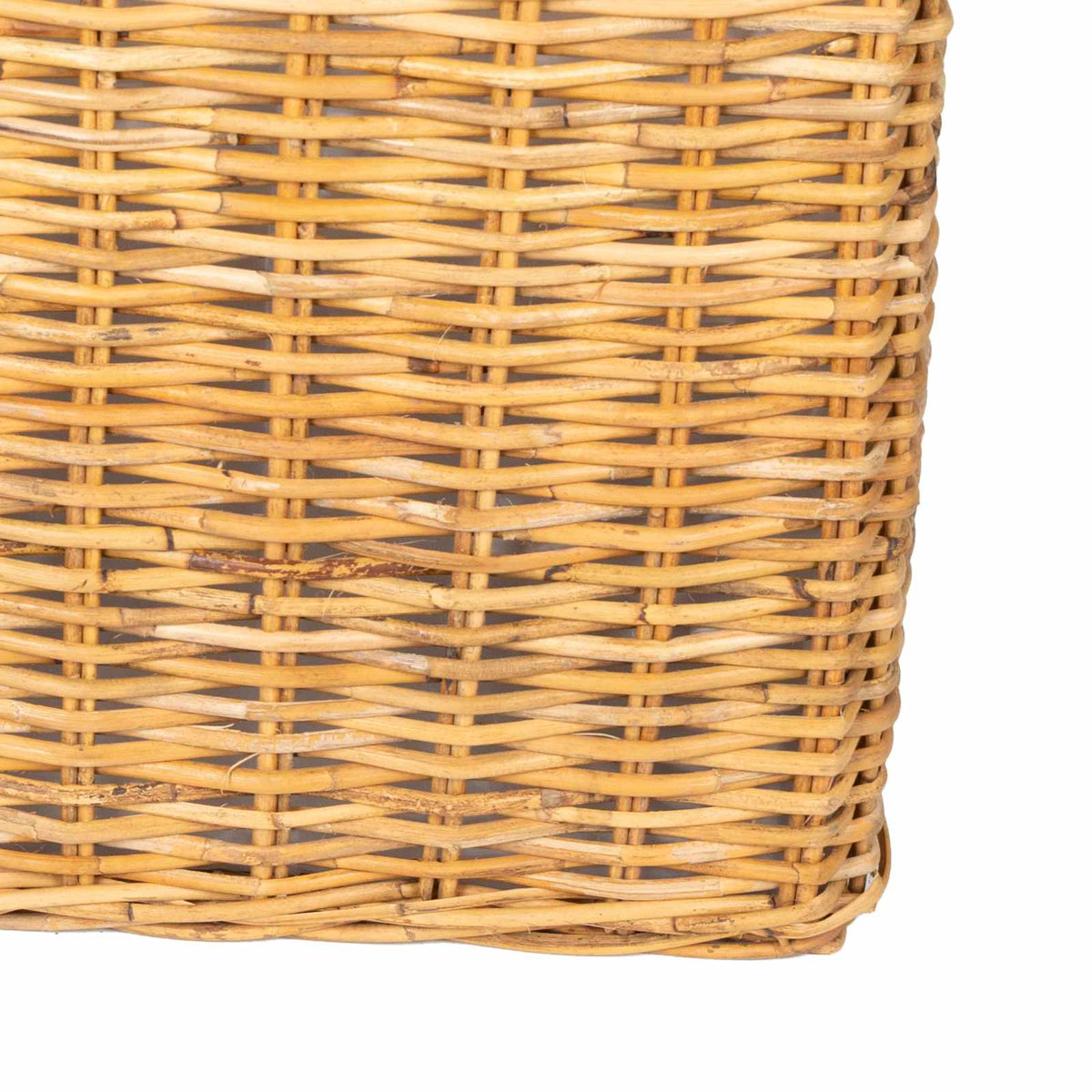 vidaXL Planter Basket GENDT 2 pcs Natural Brown Kubu Rattan