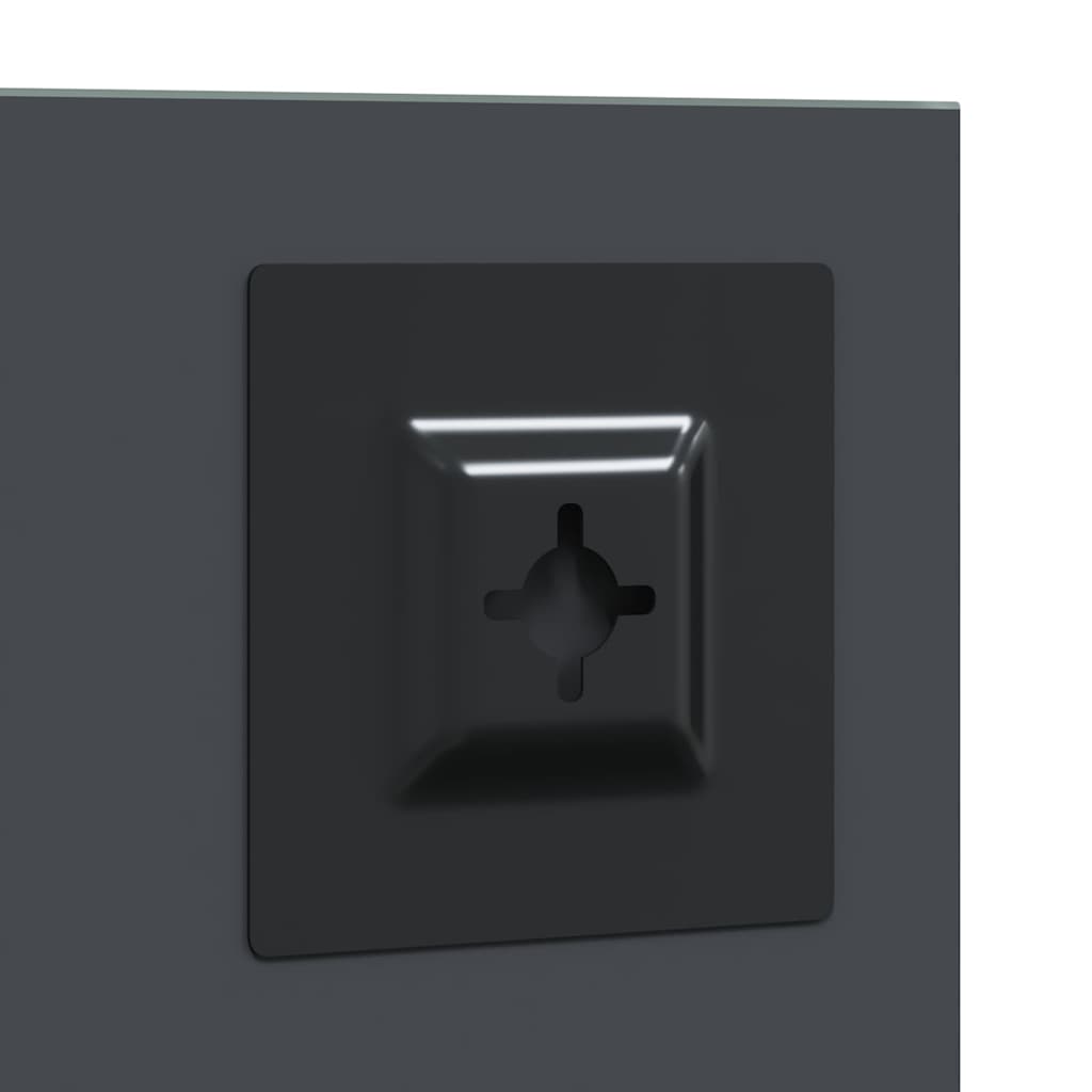 vidaXL Wall Mirror Square 40 x 40 cm Tempered Glass