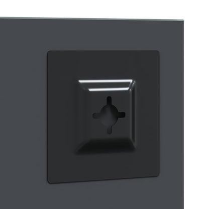 vidaXL Wall Mirror Square 40 x 40 cm Tempered Glass