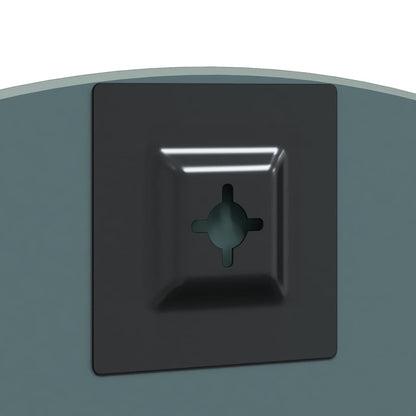 vidaXL Wall Mirror Round Ø 40 cm Tempered Glass