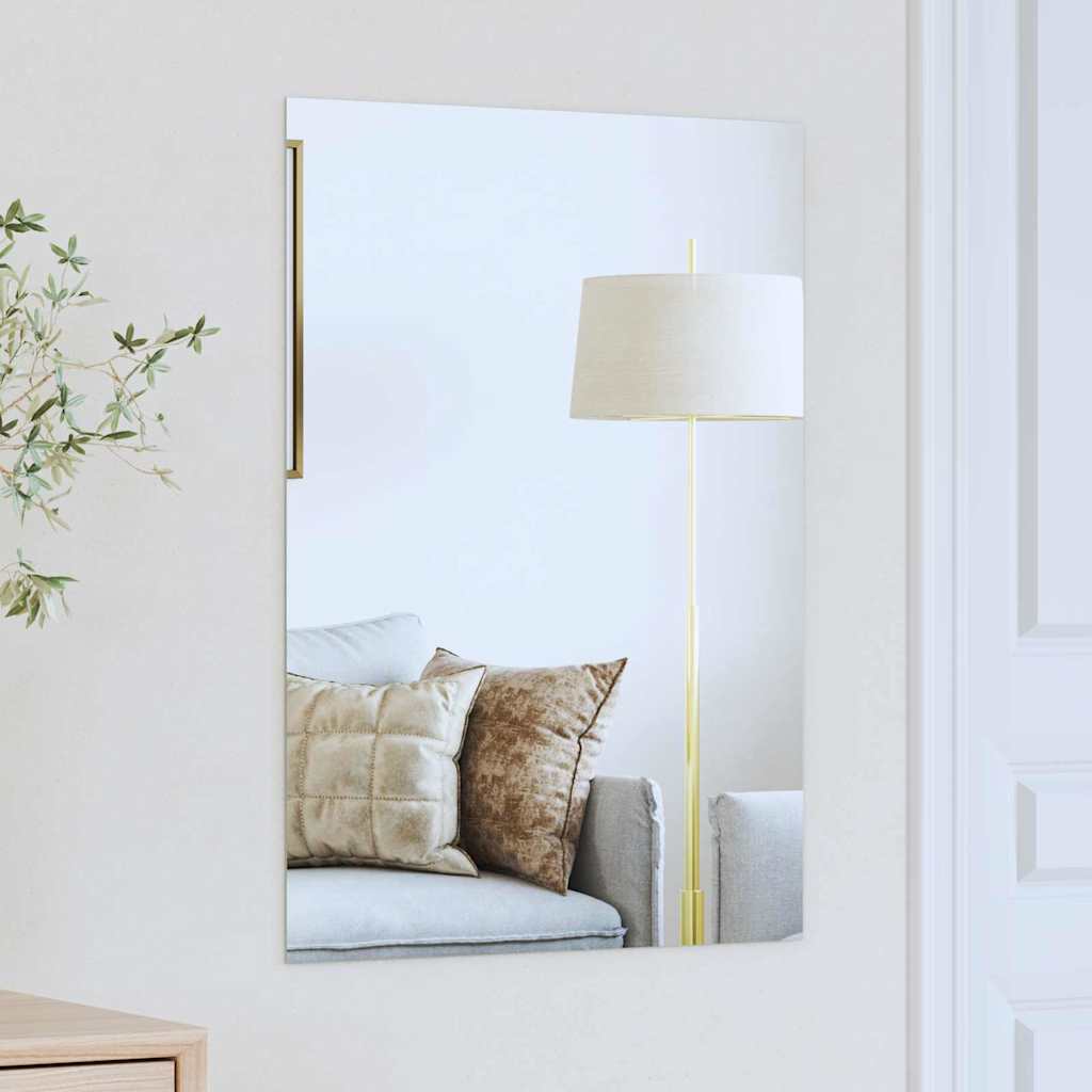 vidaXL Wall Mirror Rectangular 70 x 50 cm Tempered Glass