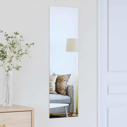 vidaXL Wall Mirror Rectangular 30 x 100 cm Tempered Glass