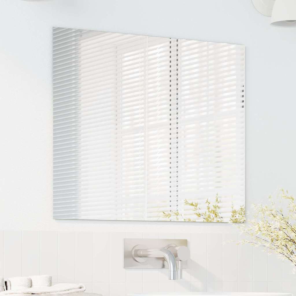 vidaXL Wall Mirror Rectangular 50 x 60 cm Tempered Glass