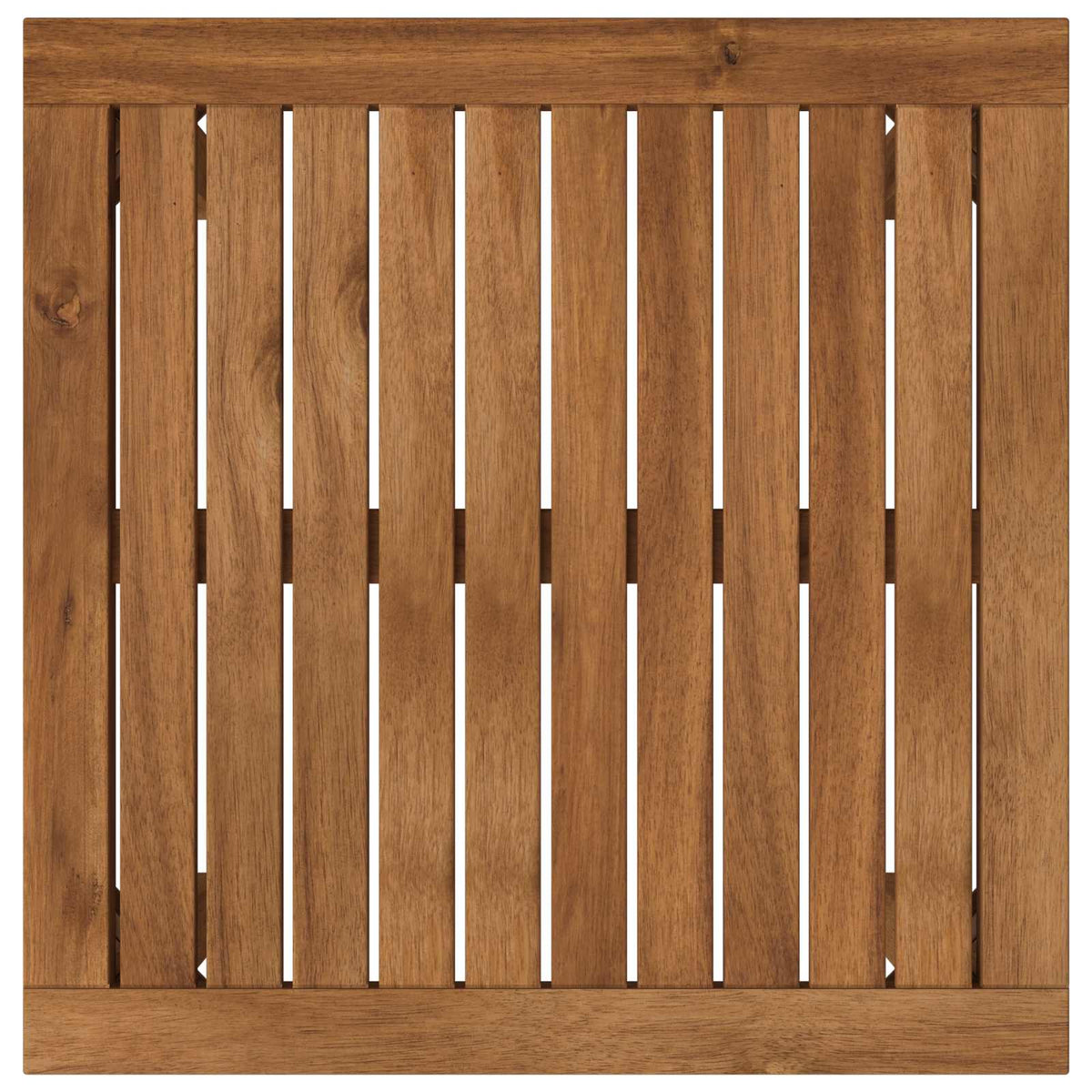 vidaXL Coffee Table Natural 49 x 48.5 x 36 cm Solid Acacia Wood