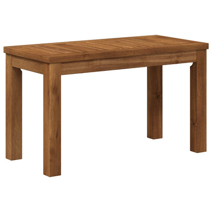 vidaXL Coffee Table Natural 60.5 x 30 x 36 cm Solid Acacia Wood