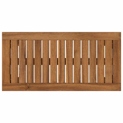 vidaXL Coffee Table Natural 60.5 x 30 x 36 cm Solid Acacia Wood