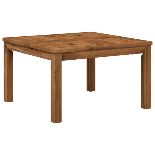 vidaXL Coffee Table Natural 60 x 60.5 x 36 cm Solid Acacia Wood