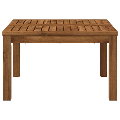 vidaXL Coffee Table Natural 60 x 60.5 x 36 cm Solid Acacia Wood