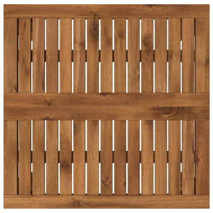 vidaXL Coffee Table Natural 60 x 60.5 x 36 cm Solid Acacia Wood