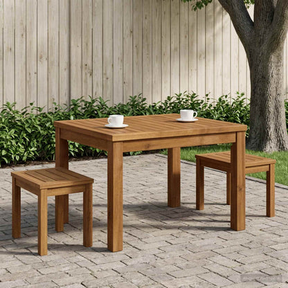 vidaXL Coffee Table Natural 50 x 60.5 x 36 cm Solid Acacia Wood