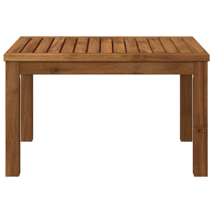 vidaXL Coffee Table Natural 49 x 60.5 x 36 cm Solid Acacia Wood