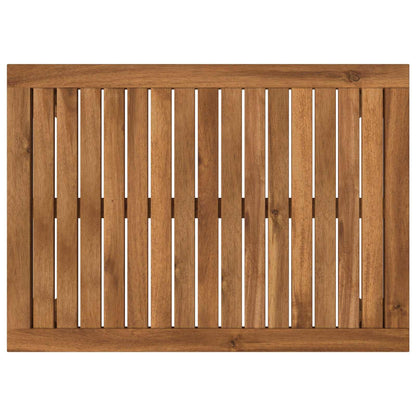 vidaXL Coffee Table Natural 49 x 68.5 x 36 cm Solid Acacia Wood